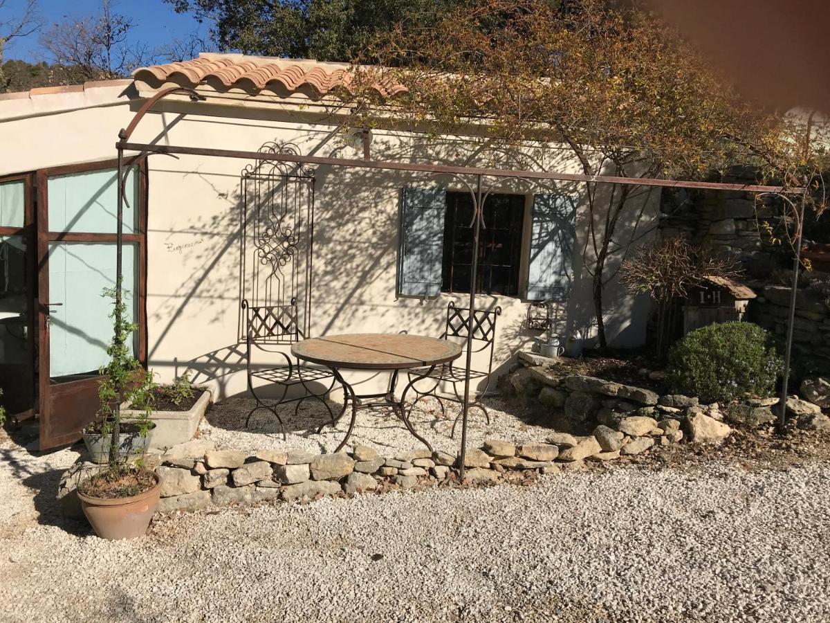 Sous Les Canniers Saumane-de-Vaucluse Exterior foto